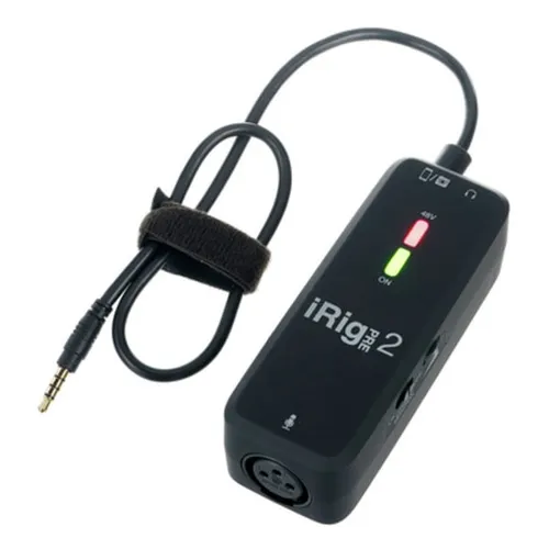 IK Multimedia iRig Pre 2: Mikrofonvorverstärker für iOS & Android