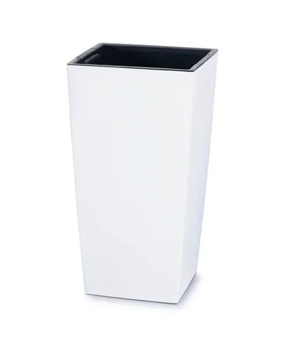 Urbi Hochblumentopf 49 Liter, Weiß - Garten-Zubehör mit schlichter Eleganz und zeitlosem Design. Ideal für stilvolle Pflanzenpräsentationen mit großzügiger Kapazität von 49 Litern.