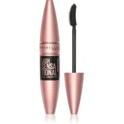 MAYBELLINE NEW YORK Lash Sensational Verlängernde Wimperntusche für voluminöse Wimpern Farbton Intense Black 9.5 ml