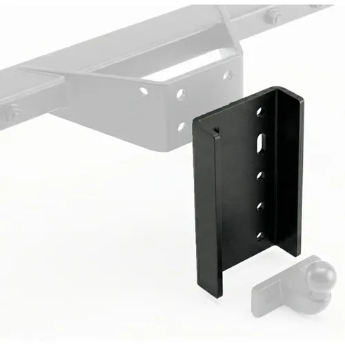 AHK Adapterplatte Anpassung Kugelhöhe Anhängerbock 90mm für Dodge Ram 1500 08-10