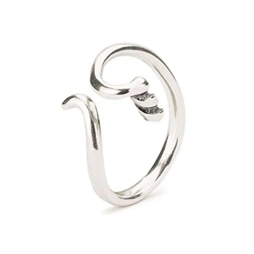 Trollbeads Fingerring Liebesranken Fantasy Ring TAGRI-00483 - Eleganter Fingerring aus Silber, Größe 51, mit einzigartigem Liebesranken-Design. Ideal für besondere Anlässe oder als Geschenk. Verleihen Sie Ihrem Look einen Hauch von Fantasie.