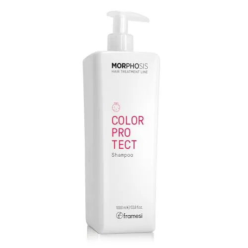 Framesi Morphosis Color Protect Shampoo 1000ml - Shampoos, schützt coloriertes Haar vor dem Verblassen und sorgt für langanhaltende Farbbrillanz.