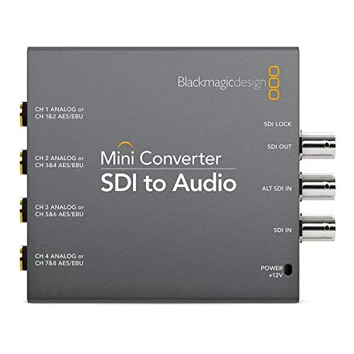 Blackmagic Design Mini Converter - Audio to SDI 2