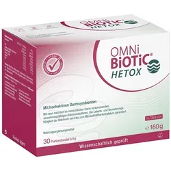 OMNi BiOTiC HETOX - Probiotika für Darm und Leber, unterstützt die Entgiftung und fördert die Gesundheit der Darmflora