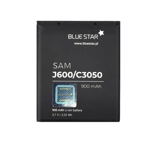 BlueStar Akku Ersatz kompatibel mit Samsung J600 / C3050 / M600 / J750 / S8300 Smartphone-Akku