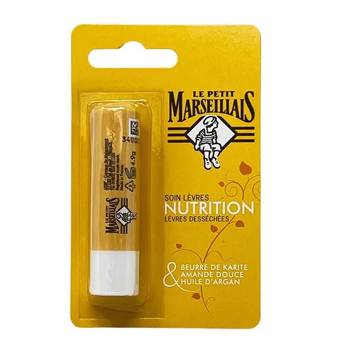 Le Petit Marseillais Lippenpflege mit Shea, Mandel und Argan 4,9g aus Frankreich