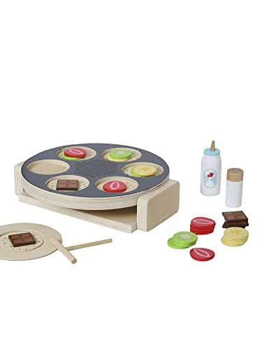 VERTBAUDET Spiel-Set Crêpes-Party, Holz FSC® grau