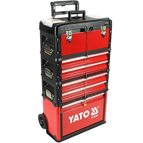 Yato Werkzeugkoffer Trolley YT-09101 + YT-09107 von YATO