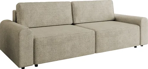 MIRJAN24 Sofa Bella: Stilvolles Schlafsofa mit Schlaffunktion und Bettkasten