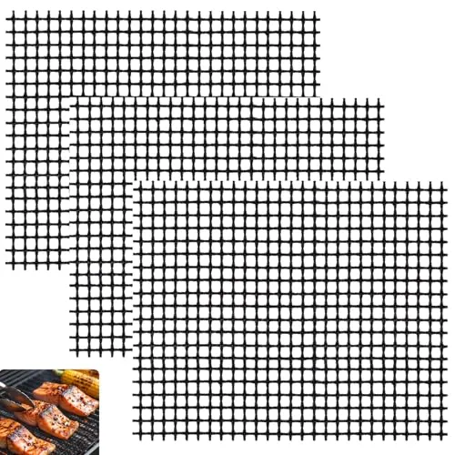 Grillmatten für Airfryer & Grill – 40 × 30 cm, Antihaft, Wiederverwendbar