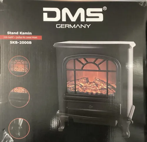 DMS SKB-2000B Elektrokamin 2000W von DMS