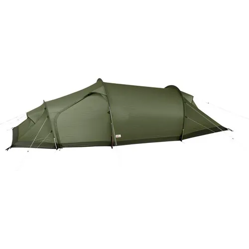 Fjällräven Abisko Shape 2 – Leichtes 2-Personen Zelt in pine green - 2-Personen Zelt für ganzjährige Abenteuer, mit herausragender Belüftung und umweltfreundlicher Herstellung ohne PVC. Ideal für Wanderungen und Camping.