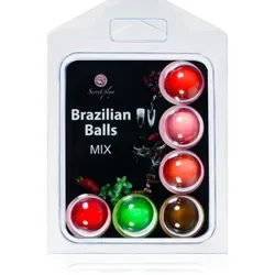 Secret play Brazilian Mix 6 Balls set Massageöl 24 g
