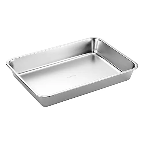 SANTOS Edelstahl Grillschale