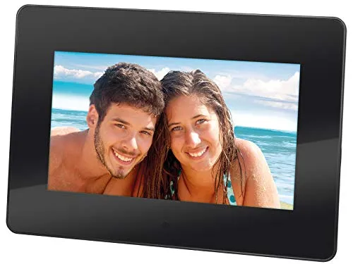 'Trevi DPL 2210 Digitaler Bilderrahmen (17,78 cm (7), 480 x 234 Pixel, LED, jpg, MMC, SD, USB 2.0) schwarz