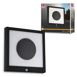 Paulmann 94263 LED Solar Panel Taija Außenleuchte - Lampen mit IP44 Spritzwasserschutz für den Garten, energiesparende LED-Technik und warmweißes Licht für stimmungsvolle Beleuchtung.