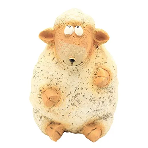 OF Gartenfiguren Hahn, Huhn, Schwein, Schaf oder Kuh für außen