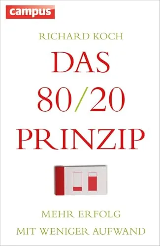 Das 80/20-Prinzip: Mehr Erfolg mit weniger Aufwand - Recht: Entdecken Sie die Strategien des 80/20-Prinzips für effizientes Arbeiten und maximales Ergebnis bei minimalem Aufwand.