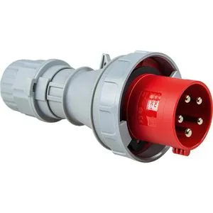 as-Schwabe CEE-Stecker 60423 - 400 V, 63 A, 5-polig - Sonstige Kabel & Adapter, IP67 Schutzart für staub- und wasserdichten Einsatz im Außenbereich, ideal für Baustellen.