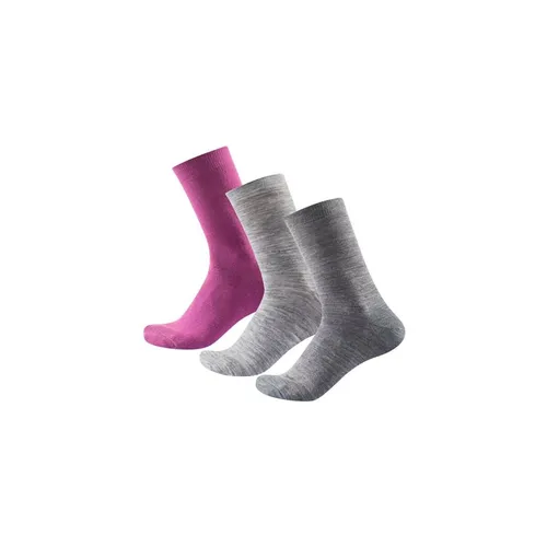 Devold of Norway Daily Merino Light Sock 3PK WMN anemone mix (187A) 36-40