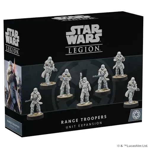 Star Wars: Legion Range Troopers Expansion – Entfesseln Sie die Macht der imperialen Troopers! Tabletop-Miniatur-Strategiespiel für Kinder und Erwachsene, ab 14 Jahren, 2 Spieler, 3 Stunden Spielzeit,