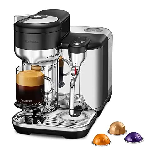 NESPRESSO SAGE Vertuo Creatista Schwarz Kapselmaschine SVE850BTR