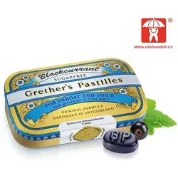 GRETHERS Blackcurrant Silber zf.Past.Dose 60 g