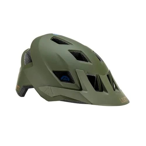 Leatt Helmet MTB AllMtn 1.0 V23 Pine #S 51-55cm - Fahrradhelm mit 360° Turbine Technologie, die die Gehirnverletzungsgefahr um bis zu 30% reduziert. Ideal für sicheres Mountainbiking.
