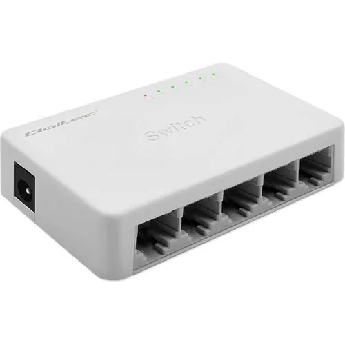 Qoltec Netzwerk Switch 5xRJ45 Port 1000Mbps LAN (5 Ports) (49875214)