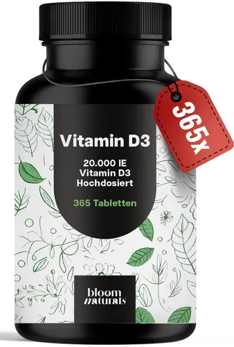 Vitamin D3 20000 IE hochdosiert