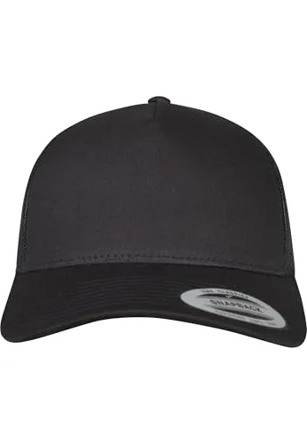 Flexfit Unisex 5-panel Retro Trucker Cap accessoire lifestyle, Schwarz, Einheitsgröße EU