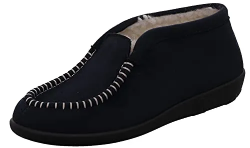 Rohde Damen Hausschuhe Slipper Ballerup 2236, Größe 39 EU, Blau