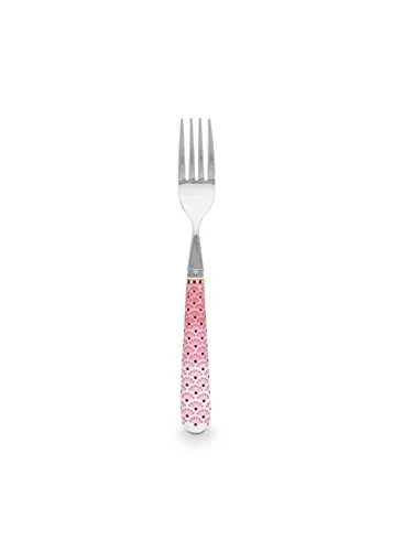 Fork Floral Pink - 20 cm
