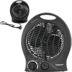 Elektrischer Heizlüfter 2000W mit Thermostat, 3 Stufen