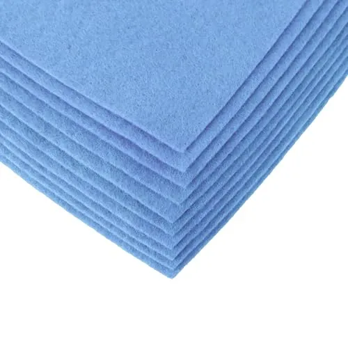 maDDma Bastelfilz Bögen 10er-Pack Flex Filz DIN A4, Stärke 1,5-2mm, Filzplatte, 50 Farben