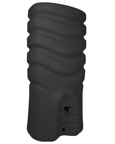 ONDIS24 Regenwassertank 550 l anthrazit mit 2 Entnahmestellen