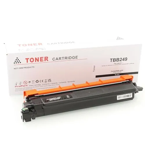 ABC Kompatibler Toner XXL für Brother TN249BK Schwarz – 4500 Seiten - Hochleistungs-Toner für Brother TN-249BK, ideal für den professionellen Einsatz. Erleben Sie zuverlässige Druckergebnisse mit einer Seitenleistung von 4500 A4-Seiten bei 5% Deckung.