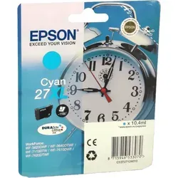 EPSON 27XL T2712XL cyan Druckerpatrone - Hochleistungsdruck mit ca. 1.100 Seiten, perfekte Farbdruckqualität für diverse Workforce-Modelle
