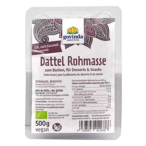 Govinda Dattelpaste, 500g