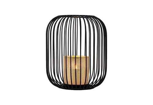 Marrakesch Orient & Mediterran Interior Teelichthalter Skandi Deko Windlicht Teelichthalter Kerzenhalter Tesour Schwarz Klein, Handarbeit