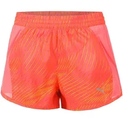 PUMA Damen Run Favorite AOP Velocity Kurze Shorts - Shorts mit DRYCELL Technologie für trockenen Komfort beim Laufen, reflektierende Elemente für Sicherheit und stylischem Allover-Print für einen modernen Look.