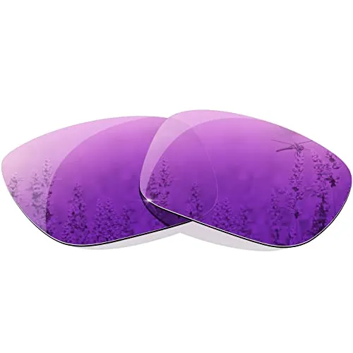 Oak&ban FOOUS Polarisiert Ersatz-Brillengläser für Oakley Holbrook Sonnenbrille— Verschiedene Optionen (Violett)