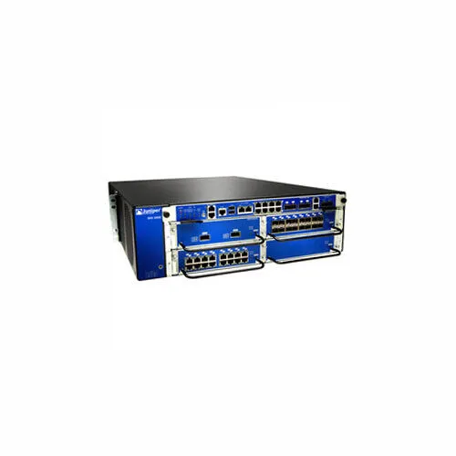 Juniper Networks SRX3400BASE-AC Sicherheitsgerät - Server-Zubehör für Netzwerksicherheit, bietet leistungsstarke Firewall-Funktionen und hohe Verfügbarkeit für anspruchsvolle Netzwerkumgebungen.