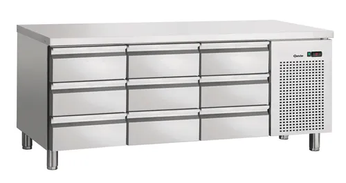 Bartscher Kühltisch Kühlschrank mit 9 Schubladen von Bartscher