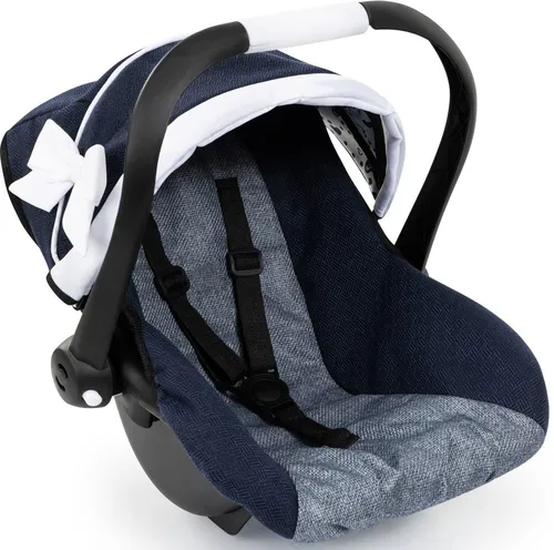 Bayer Design 67981AA Puppenautositz EasyGo - Puppenautositz mit modernem Design für Puppen bis 46 cm, mit Sonnendach und Sicherheitsgurt, auch als Puppenbett nutzbar - perfektes Zubehör für kreative Spielstunden.