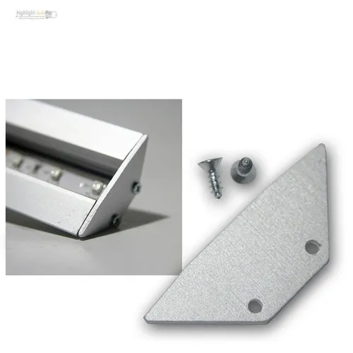 Endstück für Aluminium-T-Eckprofil (nicht für alle siehe Beschreibg) 50050098