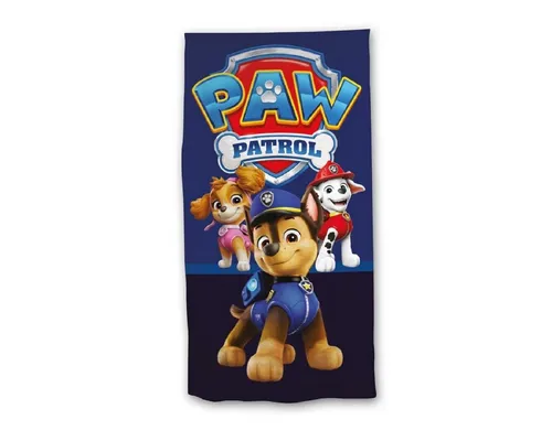 Produktbild PAW PATROL Strandtuch Badehandtuch – 70x140 cm aus weichem Polyester, (1-St)