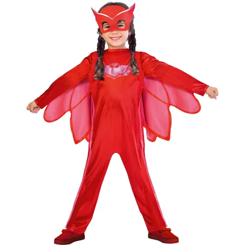 Amscan Kostüm PJ Masks Eulette 7-8 Jahre in rot von Amscan
