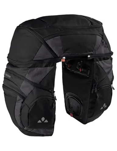 VAUDE Karakorum Pro Fahrradtasche 68L Schwarz in schwarz von VAUDE