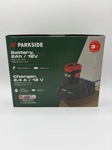 PARKSIDE® 12 V Akku »PAPK 12 A4« mit Ladegerät »PLGK 12 A3«